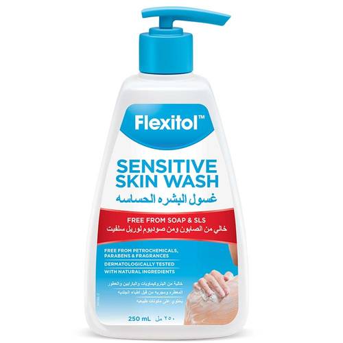 FLEXITOL SENSITIVE SKIN WASH 250ML