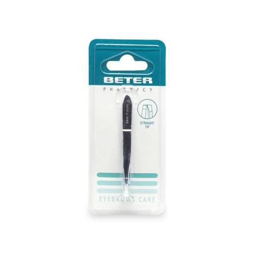 BETER 24001 CHROMEPLARED STRAIGHT POINT TWEEZERS 7.2CM 7761