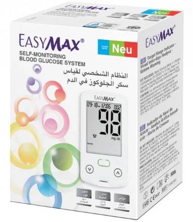 EASY MAX GLUCO METER NEU