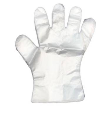Disposable Plastic Gloves Box/100 Pcs Clear