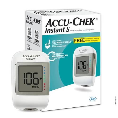 Accu-Chek Instant Glucometer Machine