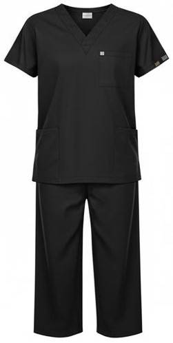 Scrub Suit Dark Gray Color