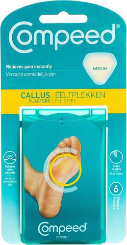 COMPEED CALLUS MEDIUM 6 PLASTERS 4199