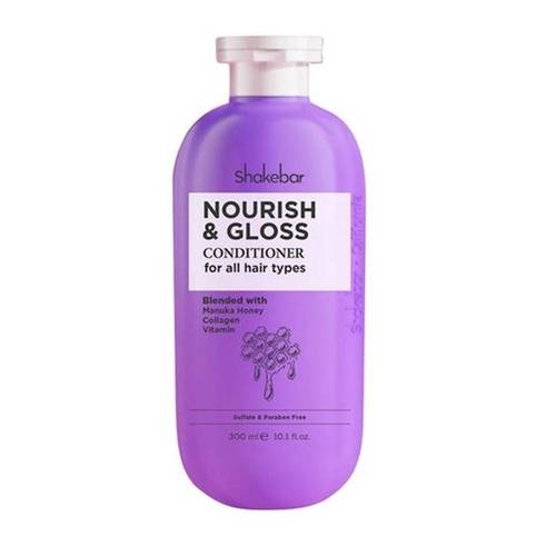SHAKEBAR NOURISH AND GLOSS CONDITIONER FOR ALL HAIR TYPES 300ML 6291