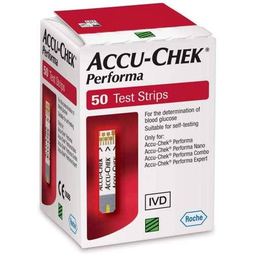 ACCU CHECK PERFORMA STRIP BOX 50Pcs