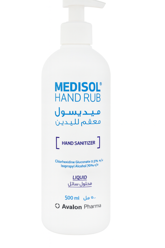 Medisol Hand Rub 500ml From AVALON PHARMA