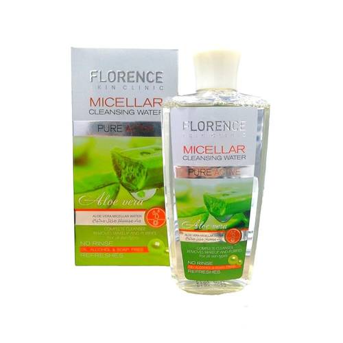 FLORENCE MICELLAR CLEANSING WATER PURE ACTIVE ALOE VERA 200 ML