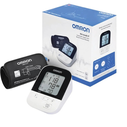 Omron M4 Upper Arm Blood Pressure Monitor, Smartphone Compatible