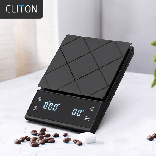 ميزان قهوة (ميزان جرامات) رقمي احترافي مع مؤقت CLITON 