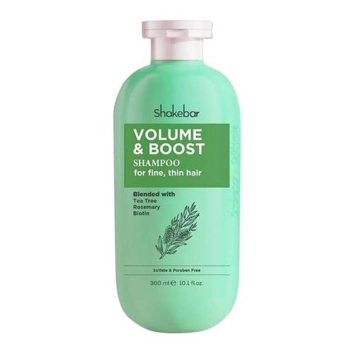 SHAKEBAR VOLUME AND BOOST SHAMPOO FOR FINE AND THIN HAIR 300ML 6345