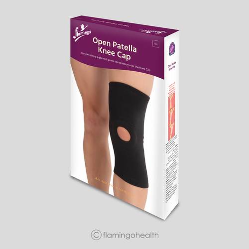 Open Patella Knee Cap Flamingo OC2047 