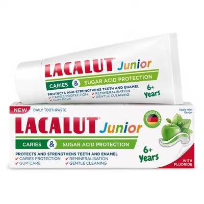 LACALUT KIDS CARIES AND SUGAR ACID PROTECTION TOOTHPASTE 55ML