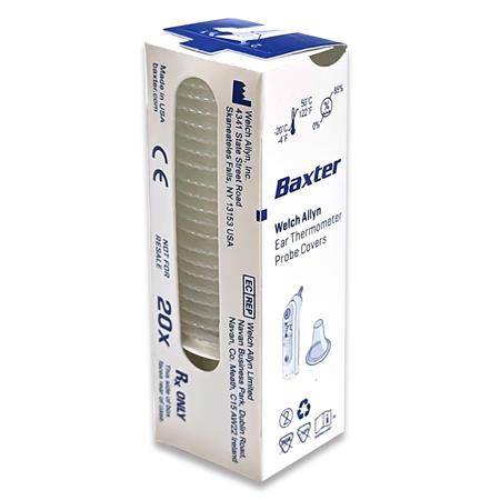 غطاء مسبار لقياس حرارة الأذن 20 حبة Baxter