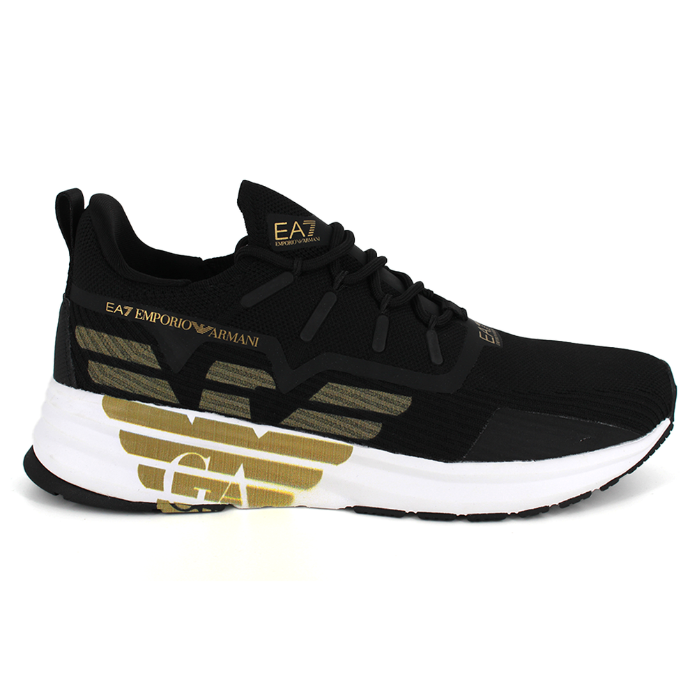 Armani sneakers gold hotsell