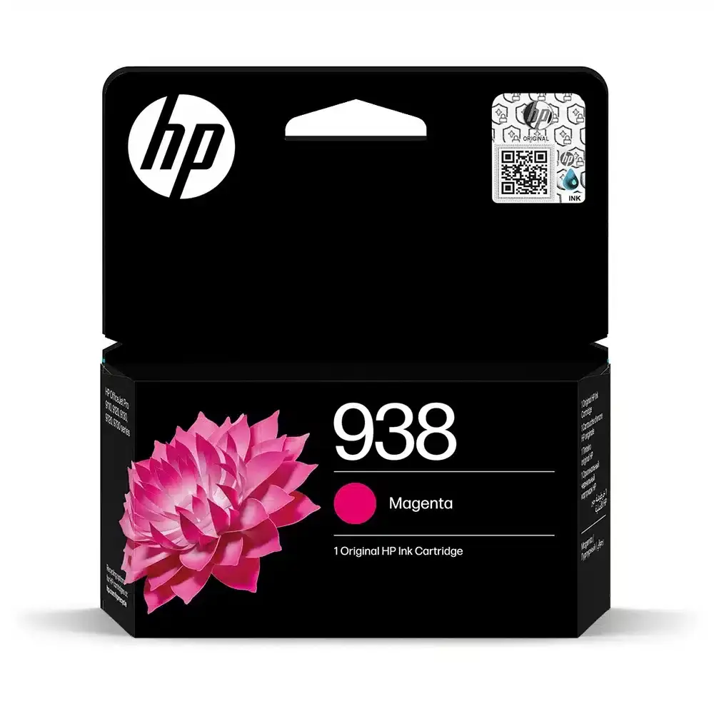 حبر طابعة HP 938 وردي
