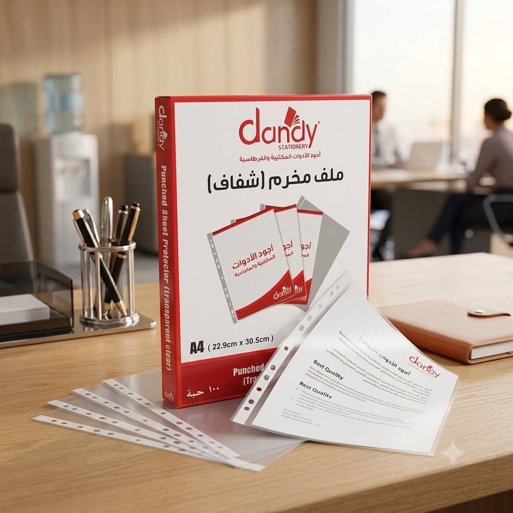 ملف مخرم شفاف 50ميكرون.Dandy.20-13