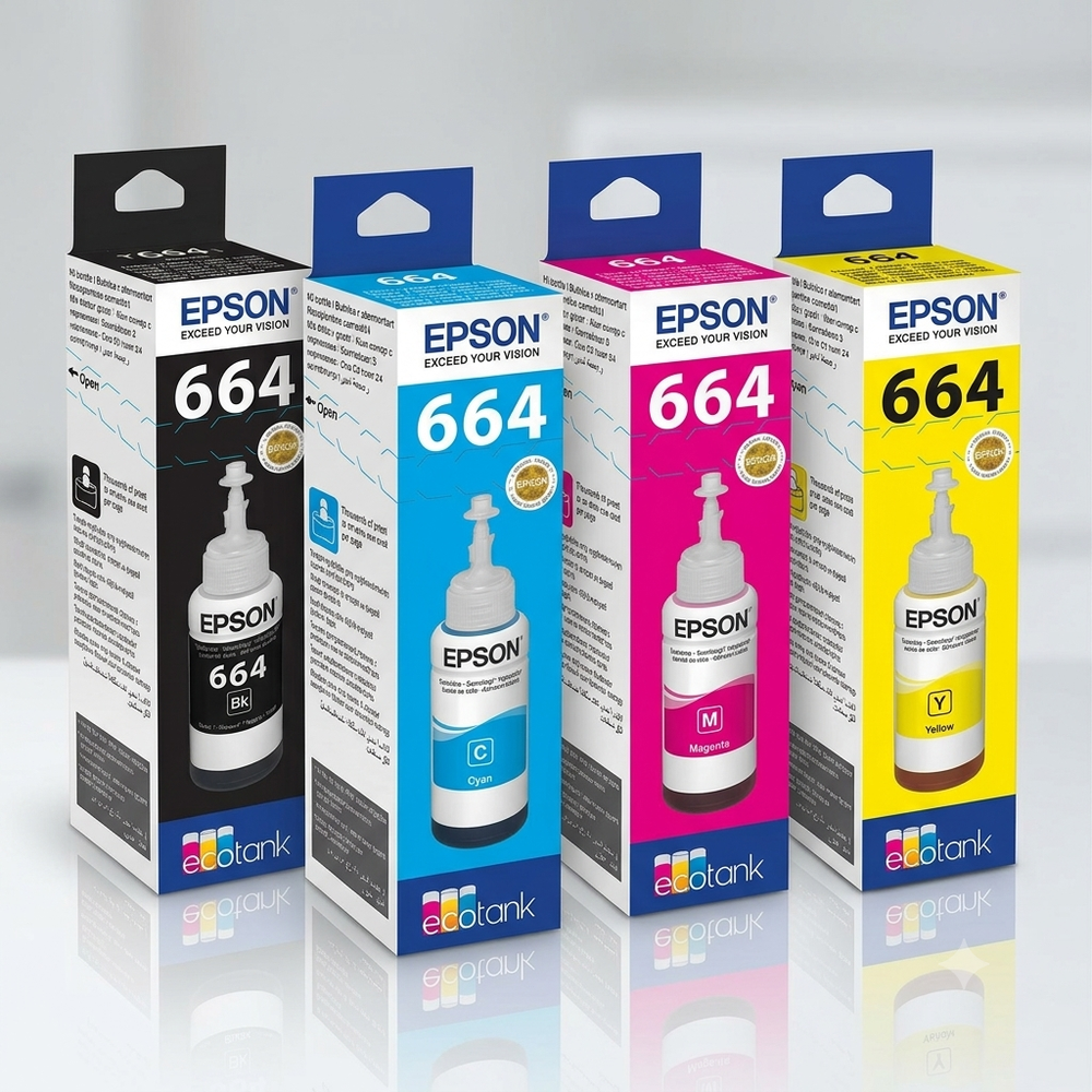 حبر ايبسون Epson 664 ايكوتانك 