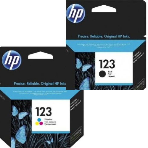 حبر طابعة 123 HP 