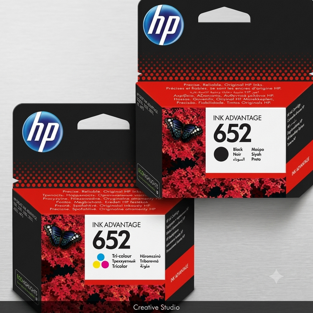 حبر طابعة 652 HP 