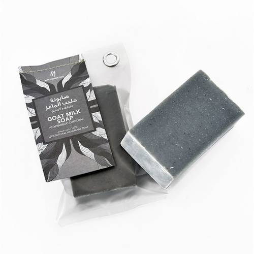  MADCOSMETICS صابون حليب الماعز ماد- فحم البامبو