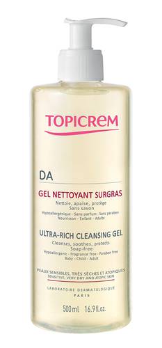 Topicrem - DA ultra rich cleansing gel 500ml