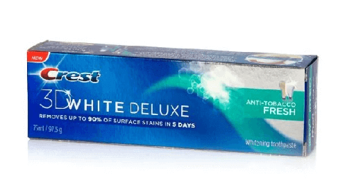 Crest - 3D White Deluxe Anti-Tobacco Fresh