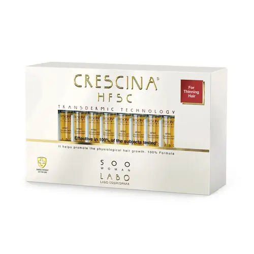 Crescina HFSC Transdermic Treatment 500 Woman Ampoules 3.5ml x10+10