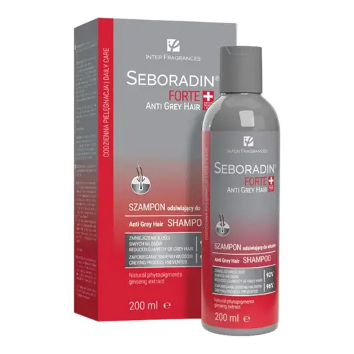 شامبو سيبورادين فورت 200 مل seboradin anti grey hair shampoo 200 ml