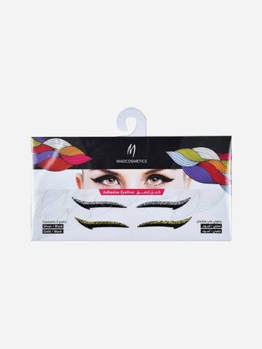  MADCOSMETICS كحل لاصق - أسود/فضي اسود/ذهبي