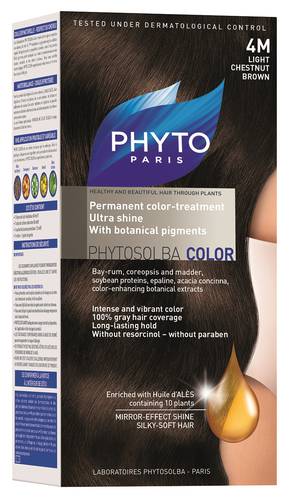 PHYTO - COLOR 4M LIGHT CHESTNUT BROWN