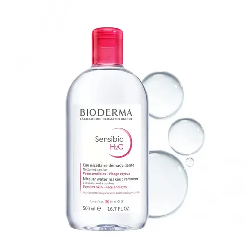 بيودرما منظف ومزيل مكياج للبشرة الحساسة 500 مل - Bioderma Sensibio H2O Removing Micelle