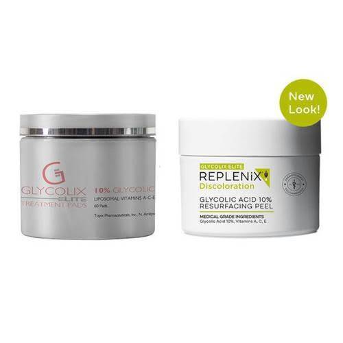 Topix Glycolix Elite Treatment Pads 10% -60 Pads