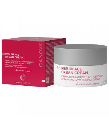 كانوفا  كریم مضاد للتجاعيد ويساعد على التفتيح 50 ملcanova re-surface oxban repair cream 50ml