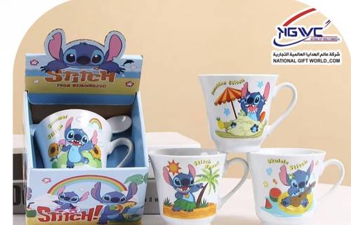 طقم كوب سراميك ستيش