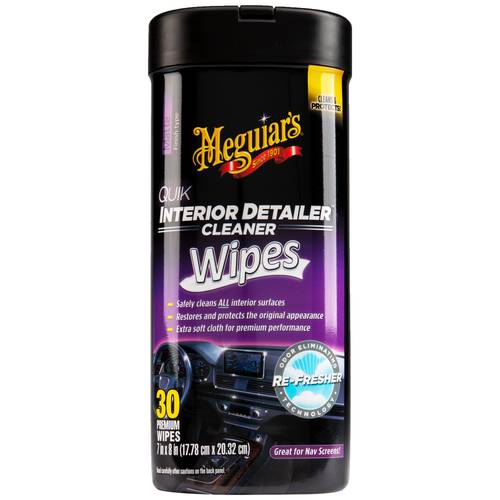Meguiar's مناديل منظف داخلي سريع - 30 منديل