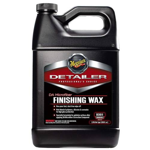Meguiar's شمع تلميع مايكروفايبر, D301 - 1 جالون.
