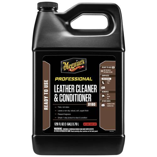 Meguiar's Leather Cleaner & Conditioner, D180 - 1 gal.
