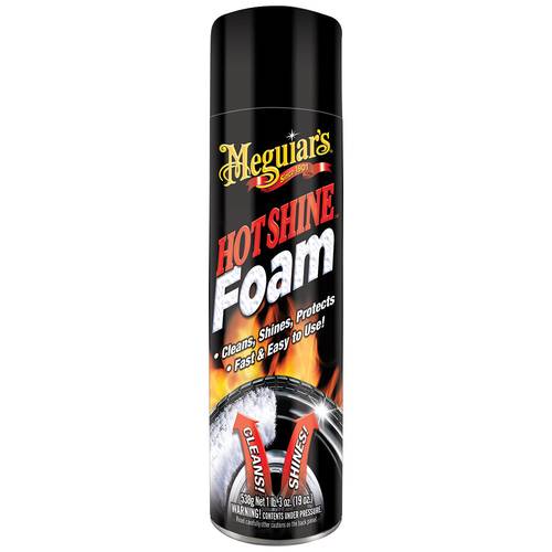 Meguiar's رغوة تلميع الإطارات هوت شاين - 19 أوقية.