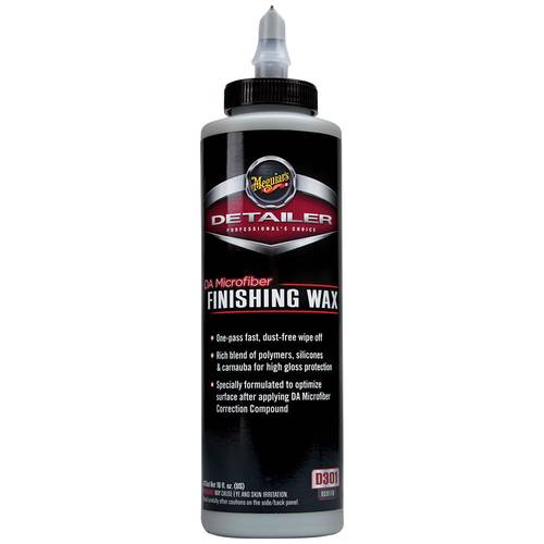 Meguiar's شمع تلميع مايكروفايبر, D301 - 16 أونصة.