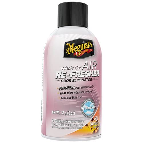 Meguiar's مزيل الروائح ومعطر جو السيارة بالكامل - برائحة غروب فيجي