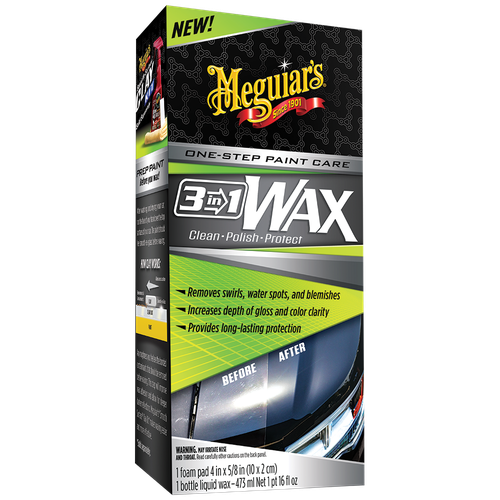 Meguiar's شمع 3 في 1 - 16 أونصة