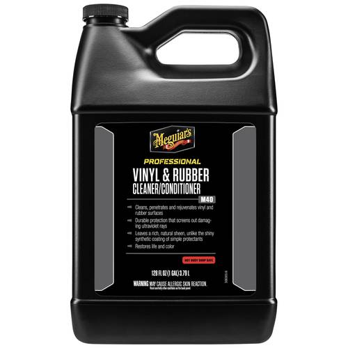 Meguiar's منظف ومرطب للفينيل والمطاط، M40 - 1 جالون.