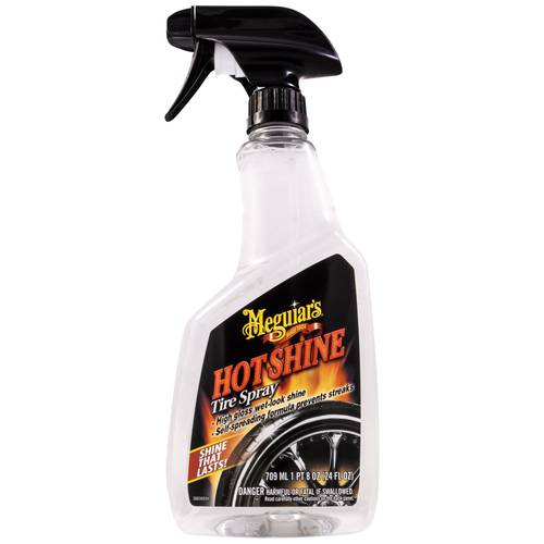 Meguiar's بخاخ الإطارات عالي اللمعان هوت شاين - 24 أوقية.