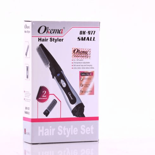 استشوار فرشاة تصفيف الشعر  قطعتين من اوكيما - OK977
