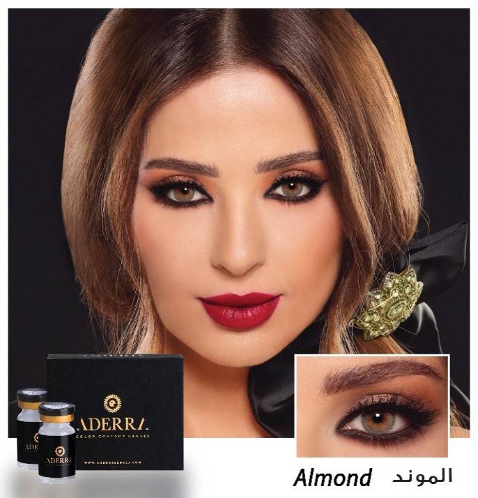 عدسات زينة ملونة من اديراالموند