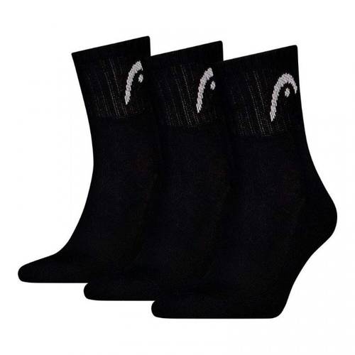 Head All Sports Short Crew Black 3 Pairs