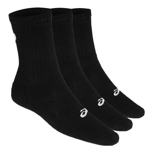 Asics Quarter Crew 3 Pair Black/White