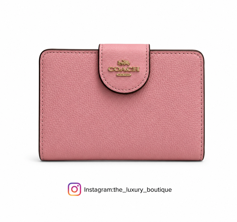 Medium Corner Zip Wallet In Signature