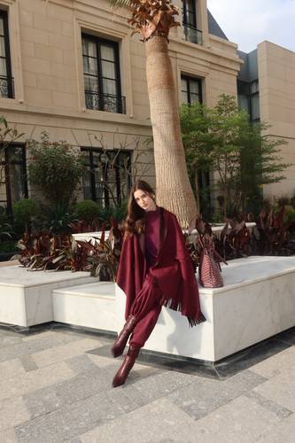 Cape Set - Burgundy
