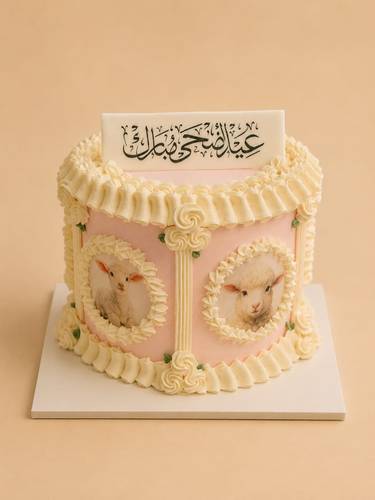  كيكة  العيد 6 انش 